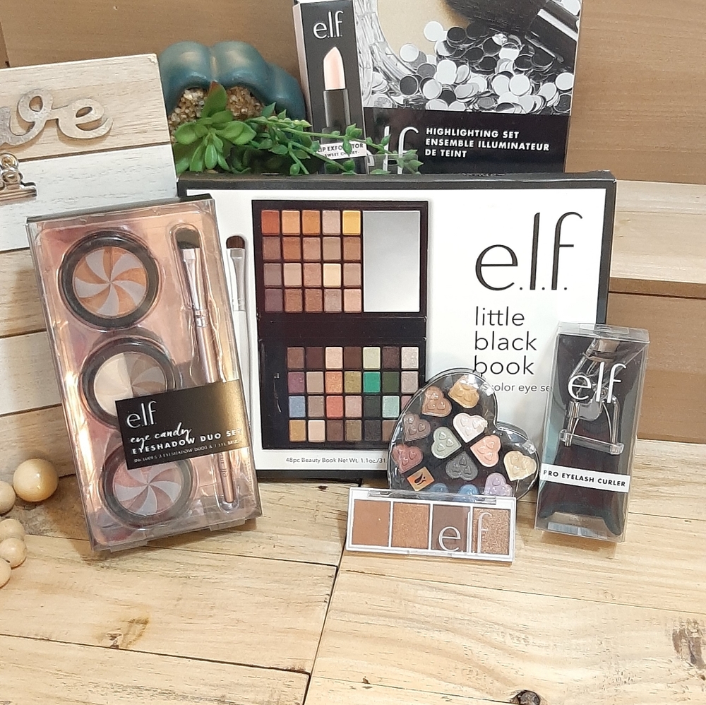 7 piece ELF make-up bundle.